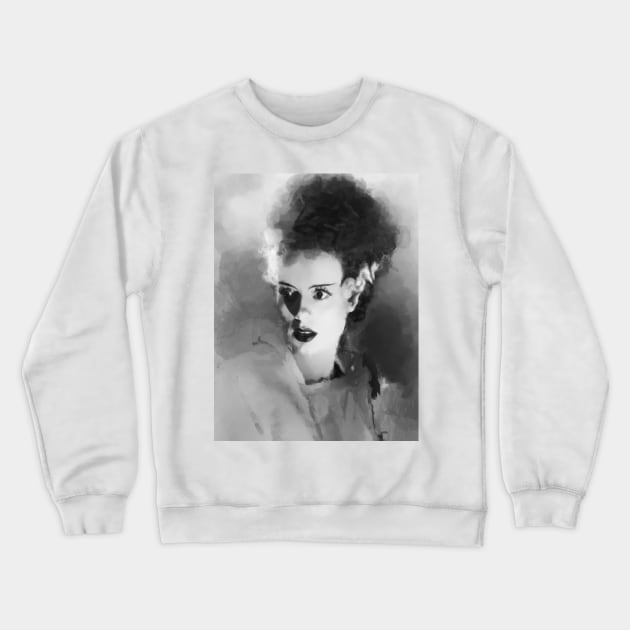 Bride of Frankenstein Crewneck Sweatshirt by Blade Runner Thoughts